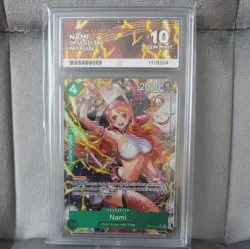 Nami (Alternate Art) OP14-031 The Azure Sea's Seven Foil ACE 10 One Piece TCG - Image 1