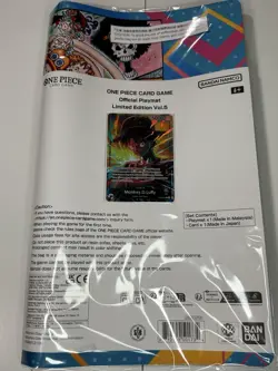 IN HAND! One Piece Card Official Playmat Limited Edition Vol.5 & Promo Card ENG. - Image 1
