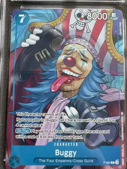 One Piece Card Game Buggy P-084 - CGC 10 Gem Mint - Promo Foil. Free UK Delivery - Image 2
