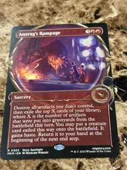 ANZRAG'S RAMPAGE Magic MTG Murders at Karlov Manor Showcase - Image 1