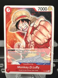 Monkey.D.Luffy (Promotion Pack 2022) P-001 One Piece Promotion Cards Pre Errata - Image 1
