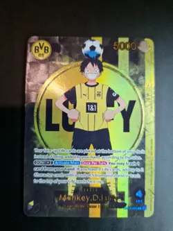 Monkey D. Luffy BVB One Piece Match Day ST13-003 Dortmund Promo 2025 ENG Sealed - Image 1