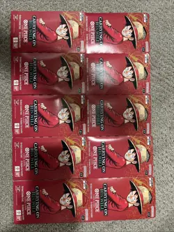 Lot Of 10 🔥One Piece OP-13🚨CARRYING ON HIS WILL🚨Sleeved Booster Pack🚨 - Image 1