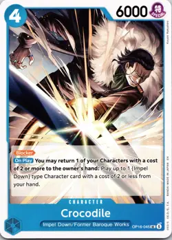 Crocodile OP16-045 UC The Time of Battle One Piece Near Mint - Image 1