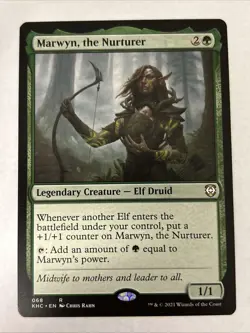 Marwyn, the Nurturer - Commander: Kaldheim #068 MTG Magic The Gathering - Image 1