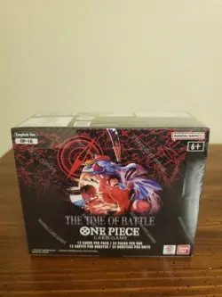 OP16 One Piece The Time of Battle Booster Box English SEALED - Image 1