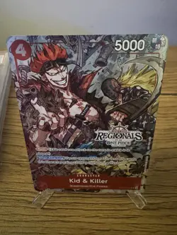 One Piece TCG - KID & KILLER - EB01-003 Offline Regionals 25-26 Promo NM English - Image 1