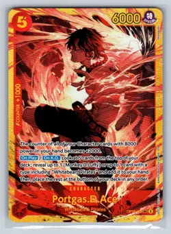PORTGAS.D.ACE (118) OP16-118 THE TIME OF BATTLE FOIL - Image 1