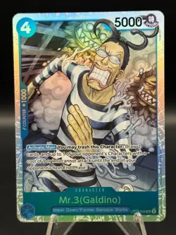 Mr.3 (Galdino) | OP16-056 | SR | The Time of Battle - Image 1
