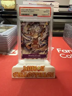 2024 One Piece Starter Deck ST18 Purple Monkey D. Luffy PSA 10 GEM MINT - Image 1