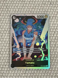 Yamato One Piece OP16 The Time of Battle Super Rare Foil #098 - Image 1