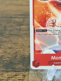 One Piece TCG Monkey D Luffy P-001 Pre Errata |Promotion Pack 2022| English NM - Image 2