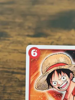 One Piece TCG Monkey D Luffy P-001 Pre Errata |Promotion Pack 2022| English NM - Image 3