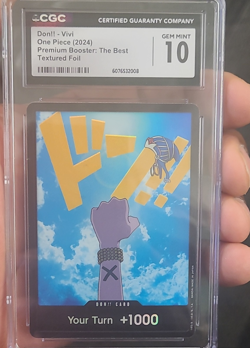 Vivi One Piece CCG CGC 10 Premium Booster: The Best Textured Foil 6076532008 - Image 1