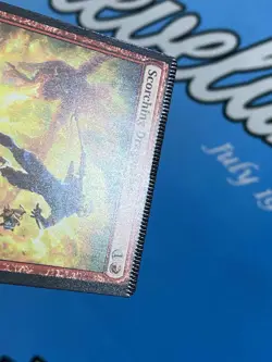 Scorching Dragonfire Crimp Duskmourn misprint error mtg magic the gathering - Image 2