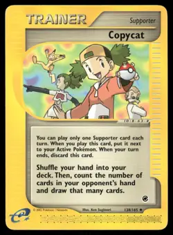 Pokemon Cards Copycat 138/165 Expedition Base Set Uncommon MP *5 - Image 1