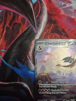 Pokemon TCG Charizard EX 199/165 Scarlet & Violet 151 Card Ungraded Near Mint - Image 3