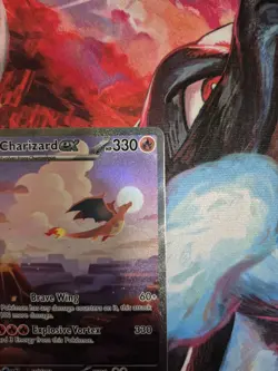 Pokemon TCG Charizard EX 199/165 Scarlet & Violet 151 Card Ungraded Near Mint - Image 4