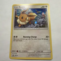 Pokemon Eevee TCG SM235 Sun & Moon Black Star Promo Holo Card - Image 1