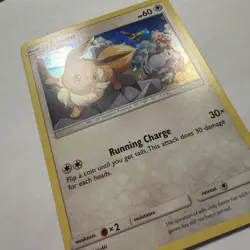 Pokemon Eevee TCG SM235 Sun & Moon Black Star Promo Holo Card - Image 4
