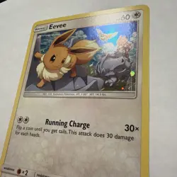 Pokemon Eevee TCG SM235 Sun & Moon Black Star Promo Holo Card - Image 5