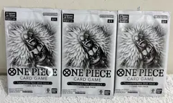 3 Pack Lot of One Piece Card Game Tournament Pack 2025 Vol. 4 Pack - Image 1