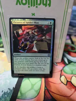 NM Foil Pictures of Spider-Man, MTG, Marvel's Spider-Man, Magic, 109 - Image 1