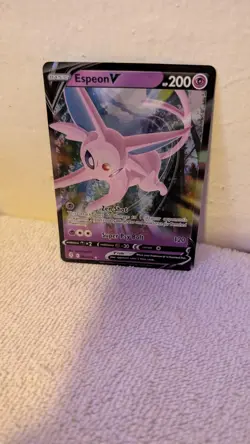 Pokemon TCG Espeon v Evolving Skies Holo Ultra Rare Card 064/203 - Image 3