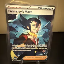Pokemon Grimsley’s Move 120/094 Ultra Rare Holo Card Phantasmal Flames Mint - Image 1