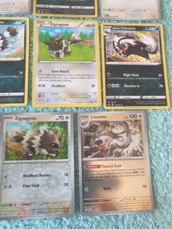 ZIGZAGOON, LINOONE, & OBSTAGOON BUNDLE OF POKEMON CARDS - Image 5