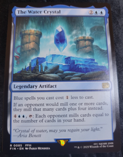 The Water Crystal # 85 FIN Final Fantasy Set MTG Magic The Gathering Cards - Image 1