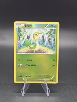 Snivy 1/114 Black & White - 2011 Pokemon TCG Card - Reverse Holo - Image 1