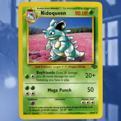 Nidoqueen #23/64 Rare Jungle Set Unlimited Pokemon Card ☆NM-MINT☆ See Photos ¹ - Image 1
