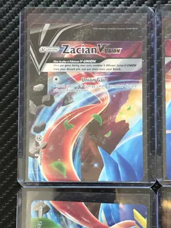 Zacian V-UNION (Set of 4) SWSH163-66: Sword & Shield Promo Cards Holo NM TCG CCG - Image 5