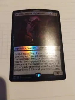 1x MTG Dominaria United FOIL Braids, Arisen Nightmare 084/281 NM - Image 4