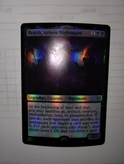 1x MTG Dominaria United FOIL Braids, Arisen Nightmare 084/281 NM - Image 5