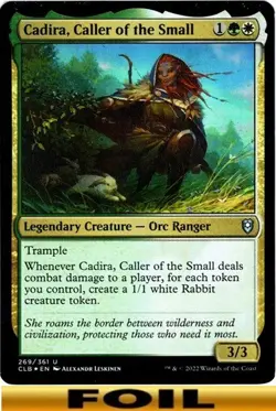 1x - Cadira, Caller of the Small - FOIL #269 - CLB - CUC NM MTG - Image 1