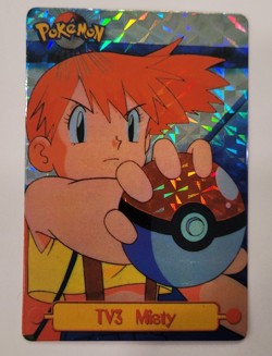 TV3 Misty Vintage 90's Topps Prism Vending Sticker Card NM/MINT - Image 1