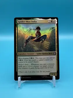 Spider-Man India - Marvel’s Spider-Man (SPM) - MTG - FOIL - NM - Image 1