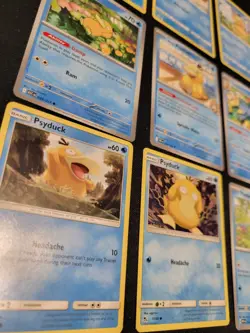 Lot Of 9 Psyduck Pokemon Cards Lp/nm - Image 2