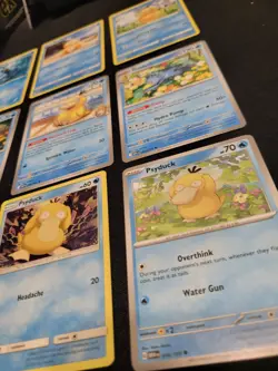 Lot Of 9 Psyduck Pokemon Cards Lp/nm - Image 3
