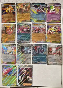 POKEMON TCG ASCENDED HEROES 34 EX CARD LOT - Image 2