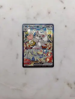 Cinccino ex 119/086 SIR Chaos Rising Pokemon Card TCG NM / Pack Fresh - Image 1