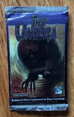 Rage the Werewolf Trading Card Game ©1995 Approx 80 cards - Image 2