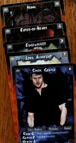 Rage the Werewolf Trading Card Game ©1995 Approx 80 cards - Image 5
