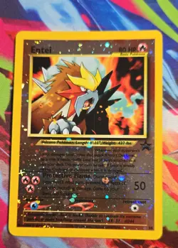Pokemon TCG Entei Wizards Black Star Promos 34 Holo Promo Promo - Image 1
