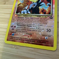 Pokemon TCG Entei Wizards Black Star Promos #34 Holo Promo ~ Damaged Creases - Image 5