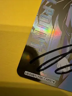 Union Arena Slime Rimuru AP /100 HAND SIGNED Voice Actor Miho Okasaki Auto 009 - Image 2