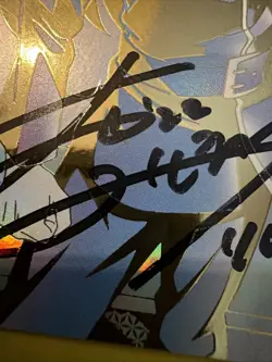 Union Arena Slime Rimuru AP /100 HAND SIGNED Voice Actor Miho Okasaki Auto 009 - Image 3