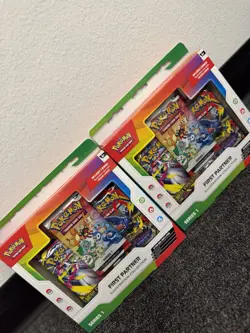 2 Packs Sealed New Pokemon TCG First Partner Illustration Collection Series 1 - Image 2